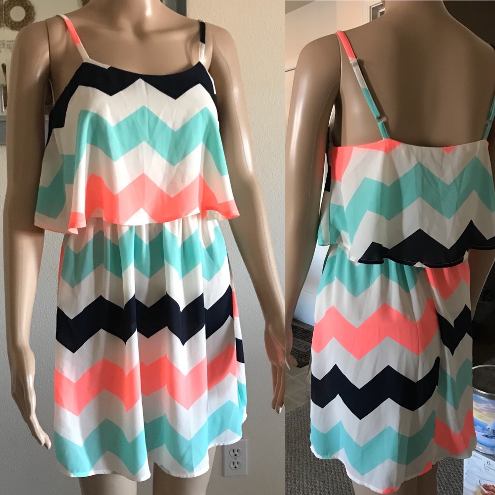 Size Small Chevron Dress